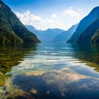 Schönau am Königssee - Blick auf die Alpen