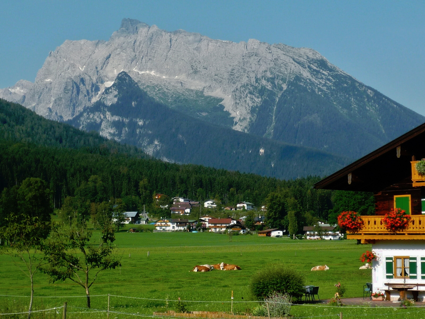 Schönau am Königssee gegen Hochkalter