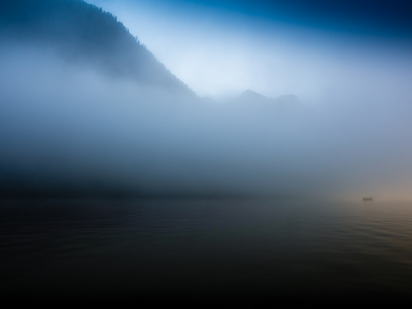 Schönau am Königssee (Nationalpark Berchtesgaden) - Blick auf die Berge