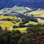 Schönberger Hinterland vom Aussichtsturm aus.