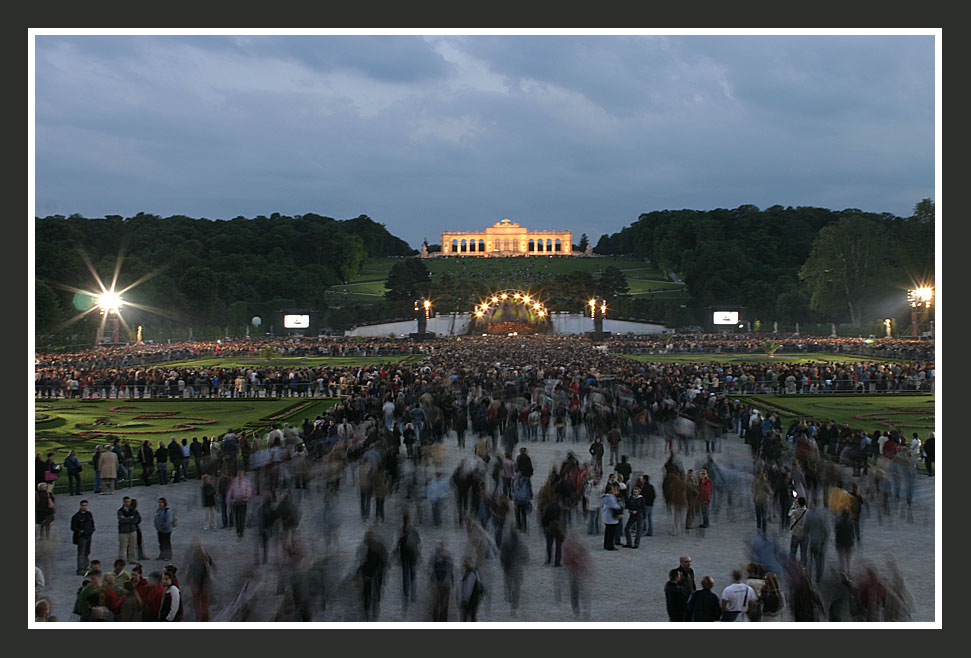 Schönbrunn als Open Air Arena