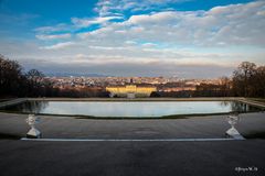 Schönbrunn aus der Sicht von der Gloriette
