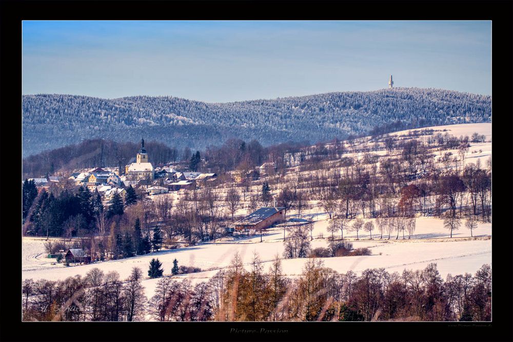 Schönbrunn im Winterschnee