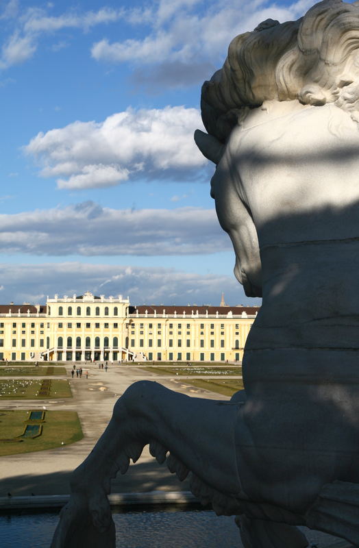 Schönbrunn ist immer wieder schön, besonders bei diesem Wetter!