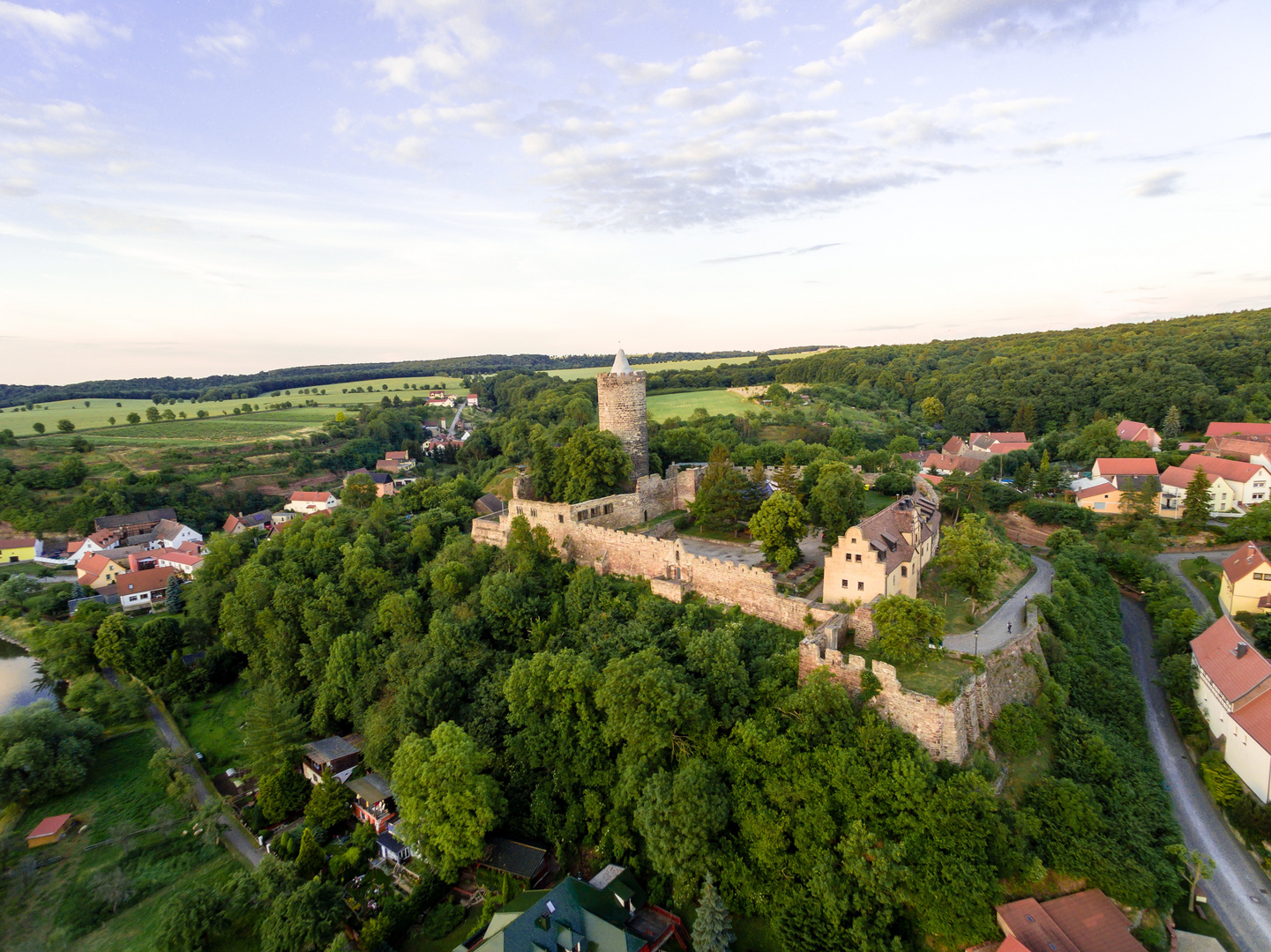 Schönburg von oben