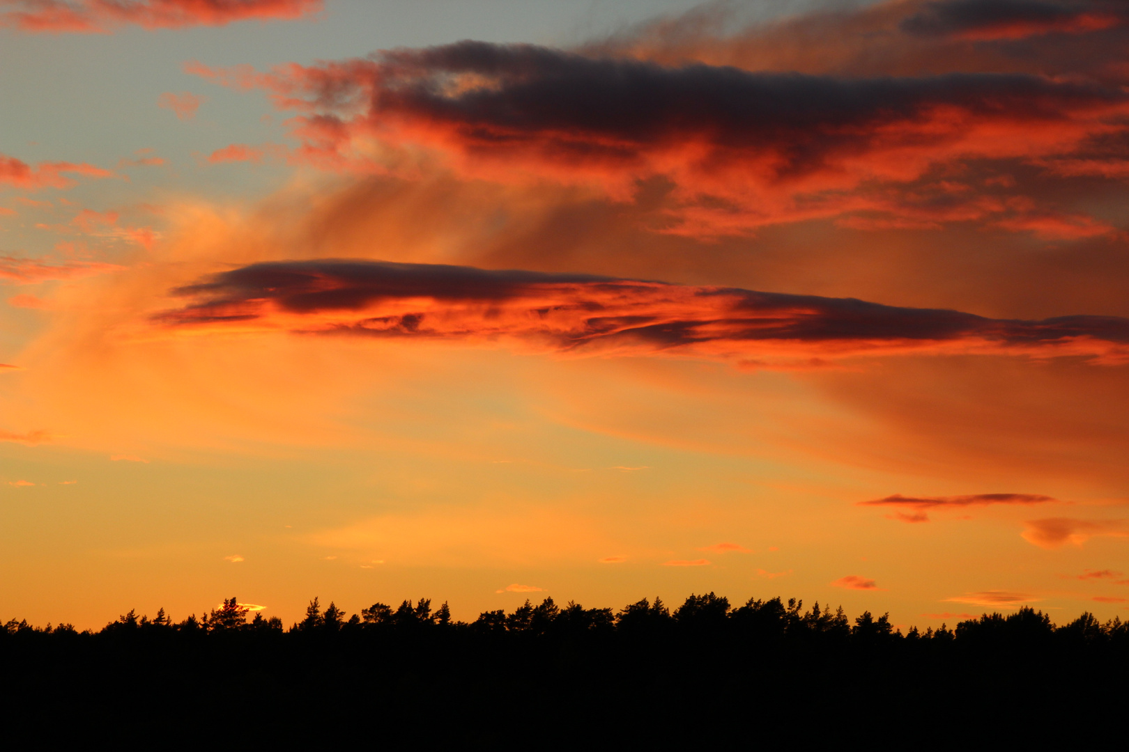 Schöne Abendstimmung...........