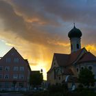 Schöne Abendstimmung