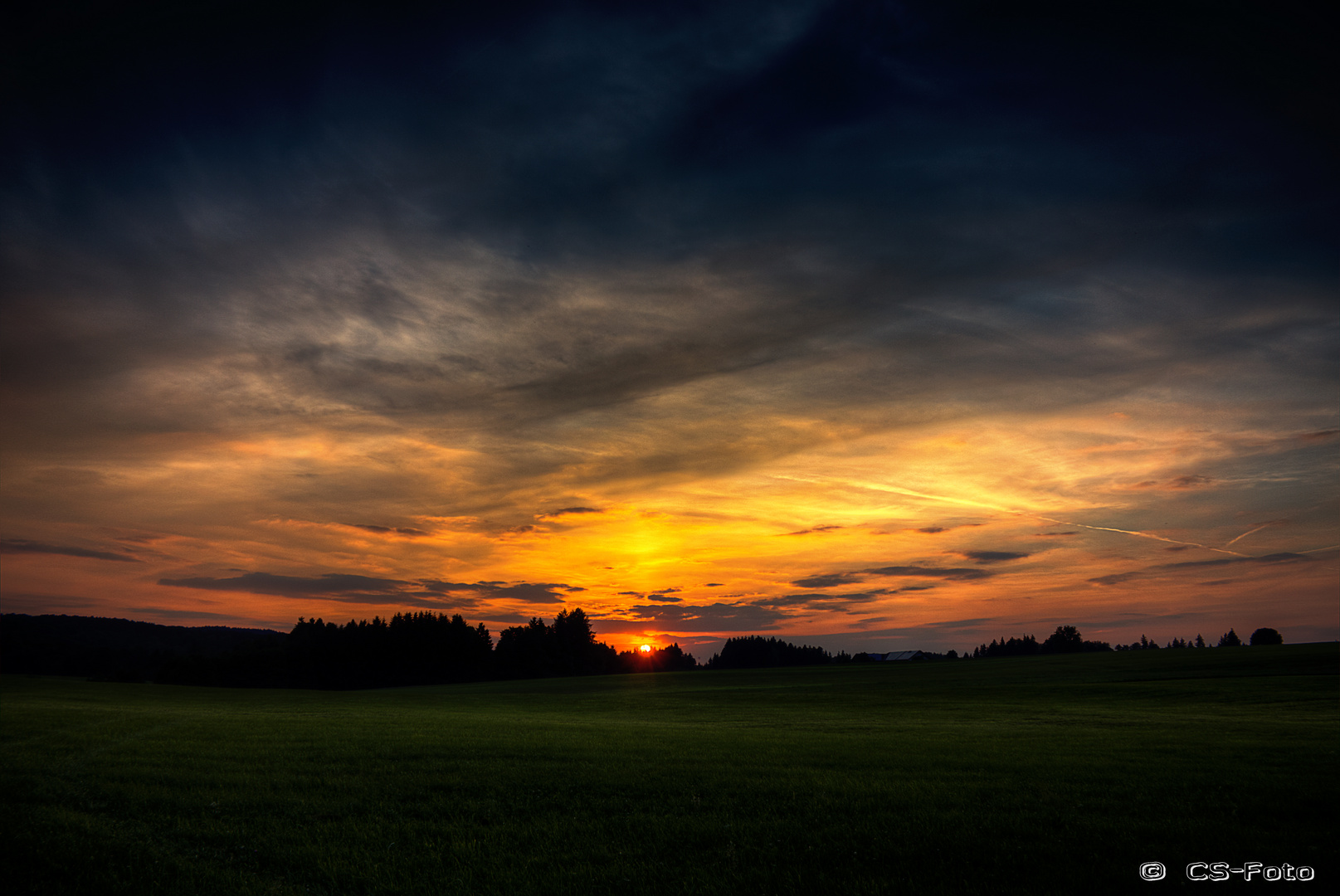 Schöne Abendstimmung