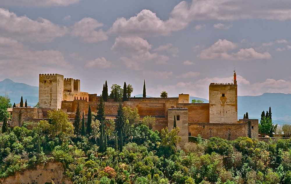 Schöne Alhambra fürs Fotoalbum