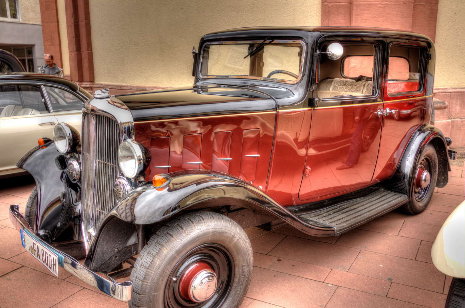 schöne alte Autos als HDR