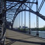 Schöne alte Brücke in Hamburg