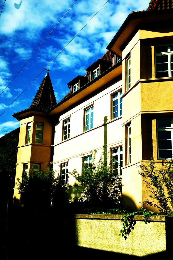 Schöne alte Häuser in Stuttgart