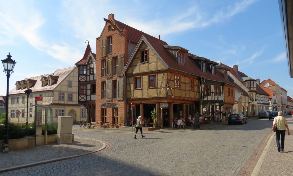 Schöne Altstadt von Tangermünde