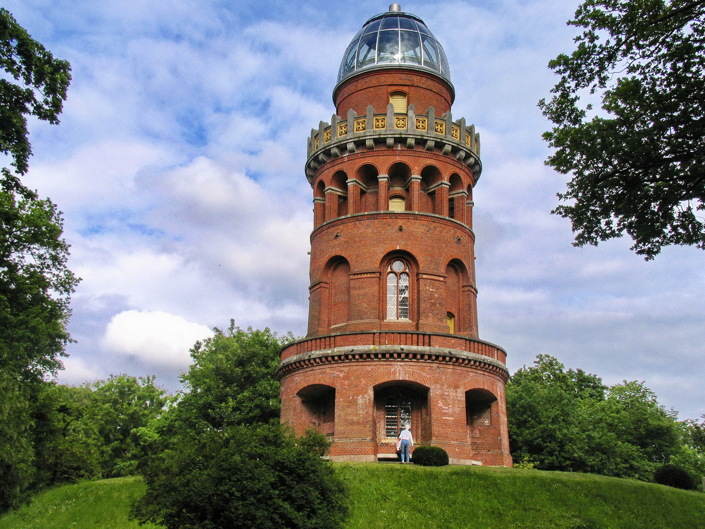 Schöne Ansicht und Aussicht auf Rügen