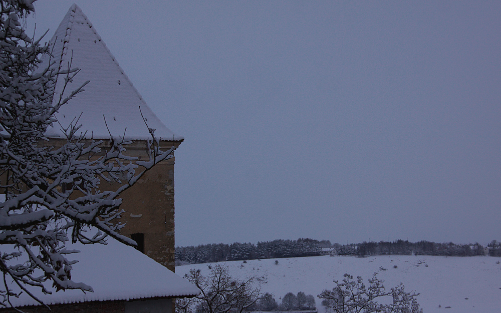 Schöne Aussicht hat man von der Burgruine auf das Lohnetal :-)