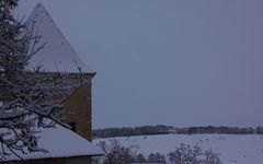 Schöne Aussicht hat man von der Burgruine auf das Lohnetal :-)