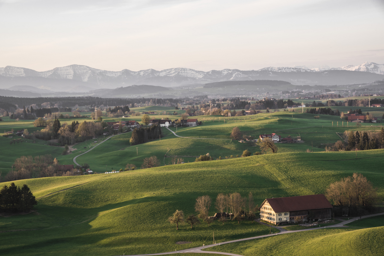 Schöne Aussicht im Allgäu