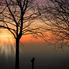 ...schöne Aussicht | Sonnenuntergang über Heilbronn