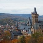 Schöne Aussicht über Wernigerode