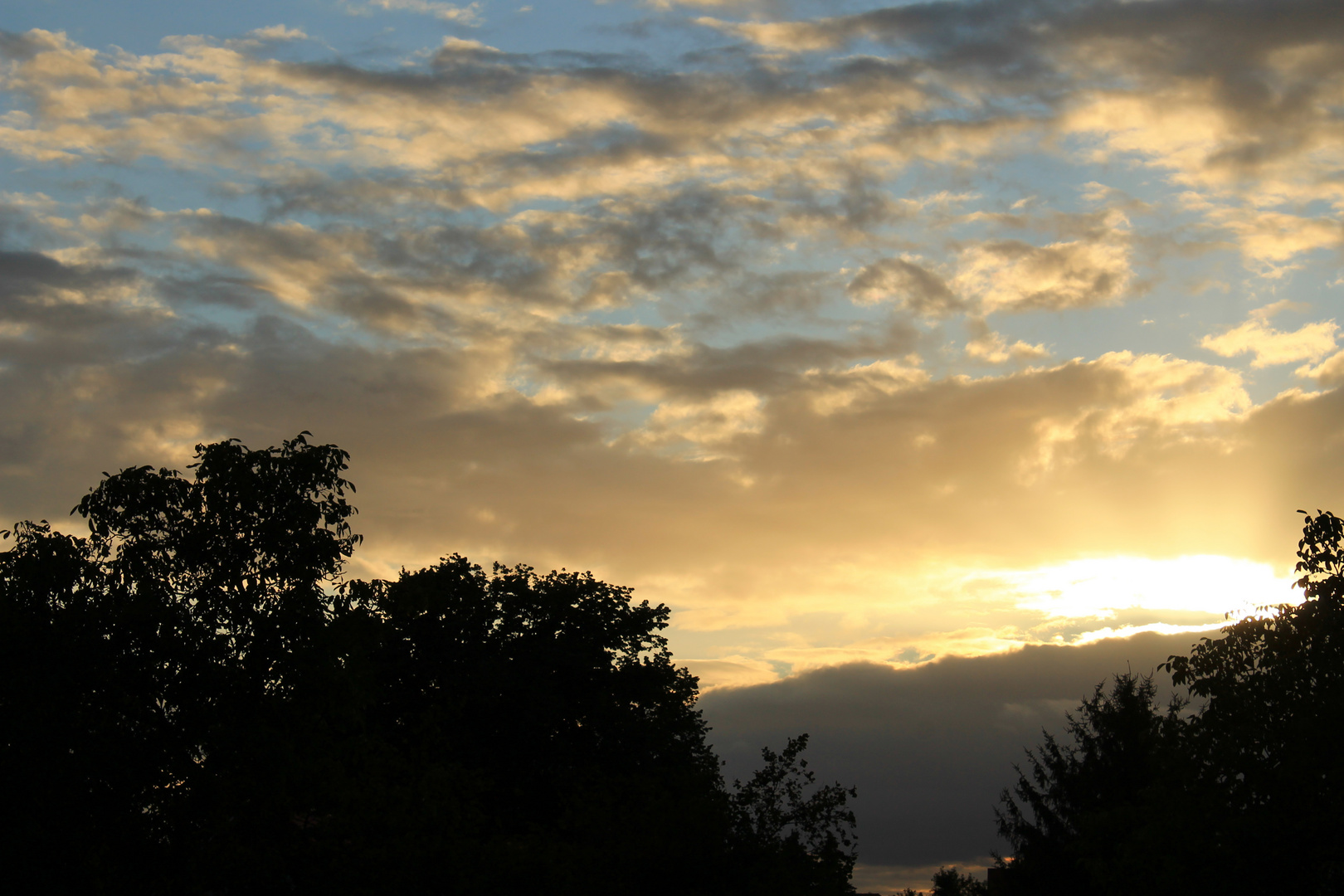 Schöne Aussicht zum Feierabend