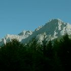 Schöne Berge bei Garmisch