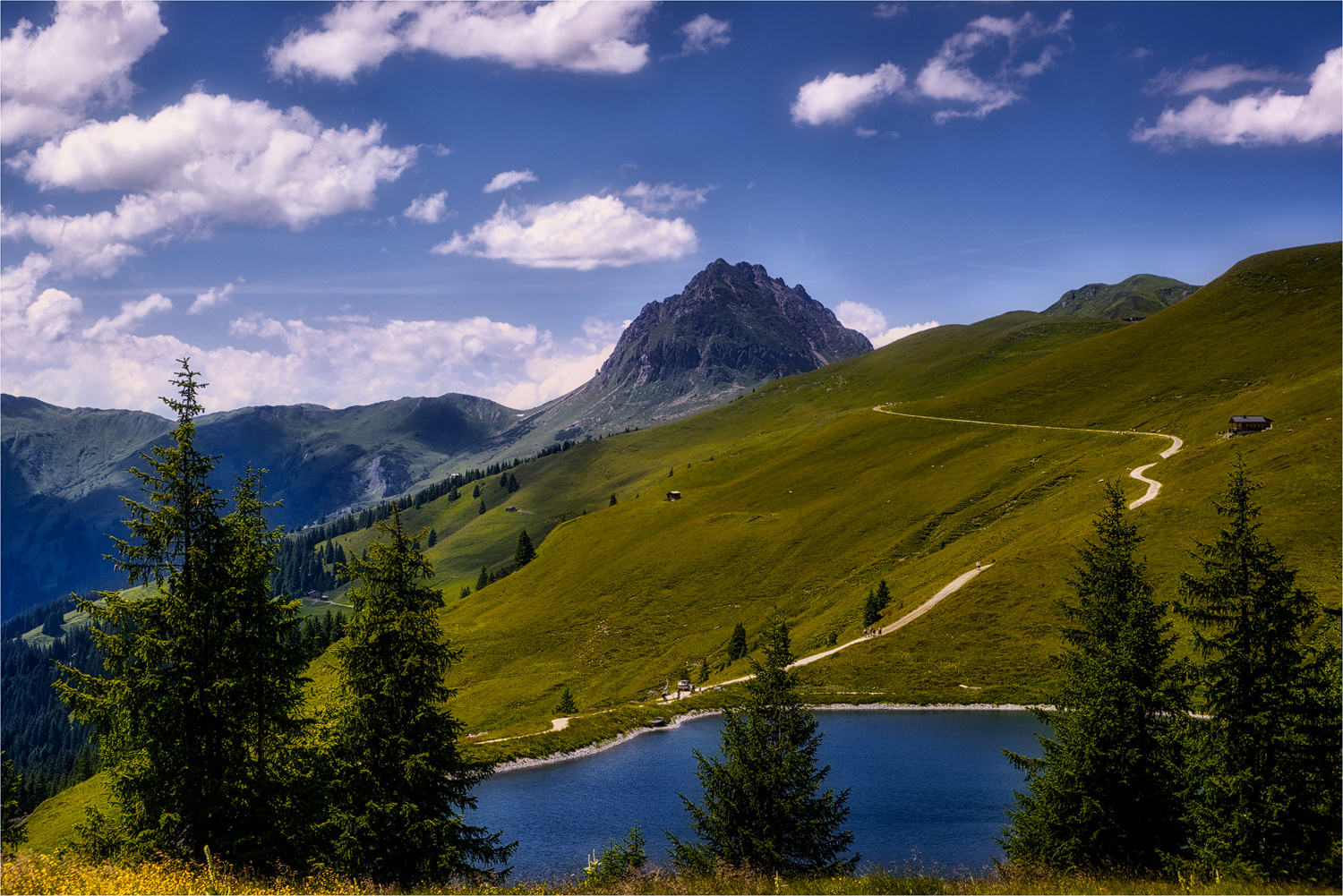 Schöne Bergwelt ...