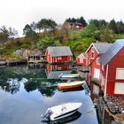 Schöne Bucht in Norwegen