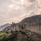 schöne Burg in Italien