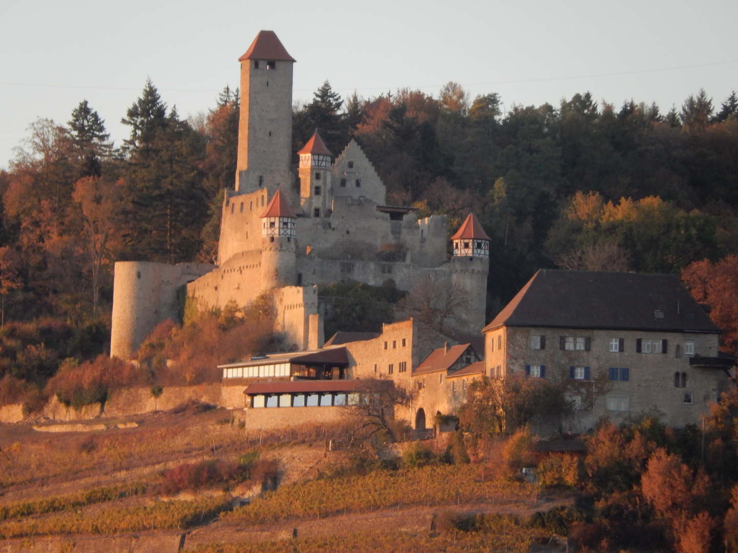 Schöne Burganlage