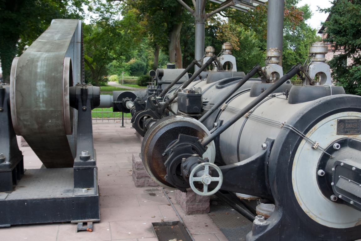 Schöne Dampfmachine in Bodenwerder