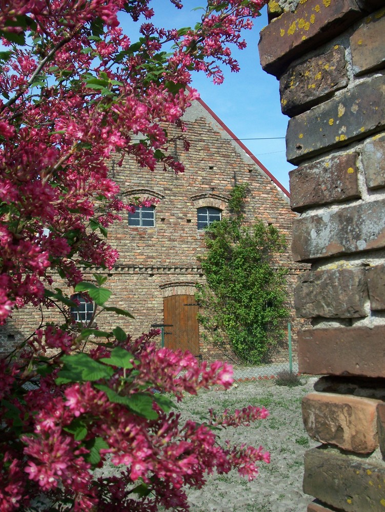 schöne Dorfbauten