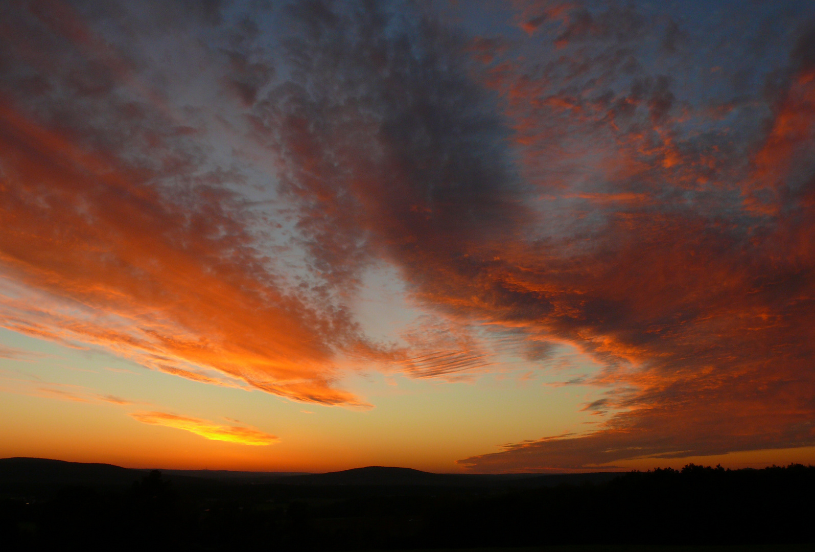 Schöne Farben am Abend