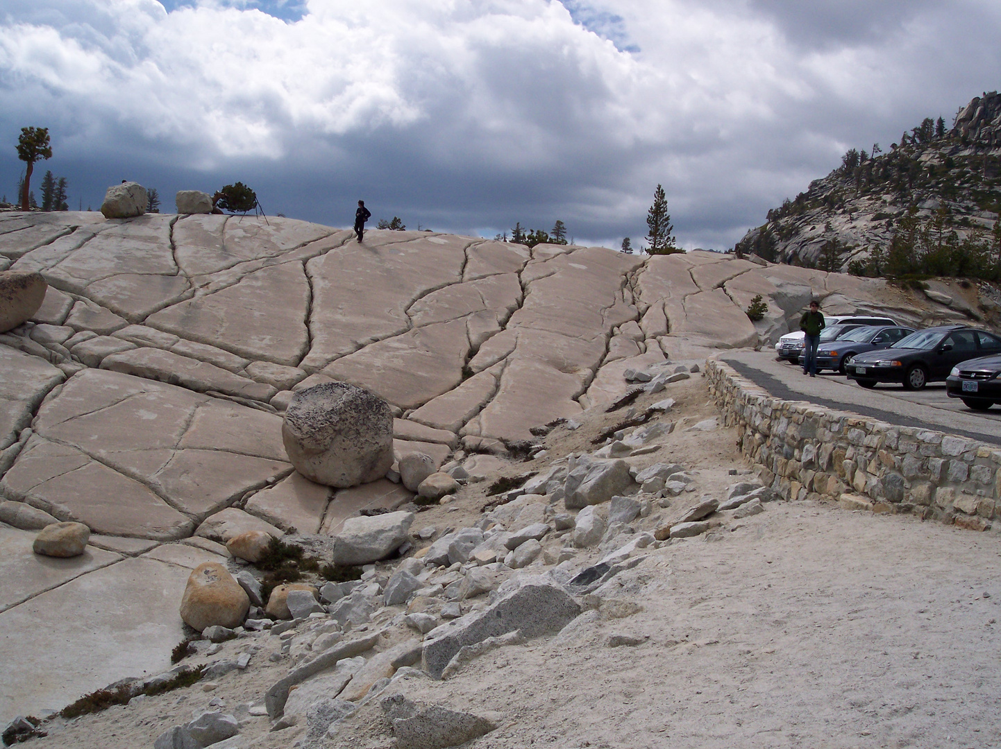 Schöne Felsformation im Yosemite NP