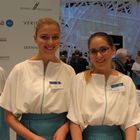 Schöne Frauen auf CeBIT