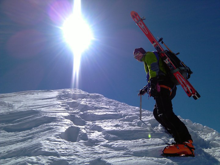 schöne Gratwanderung