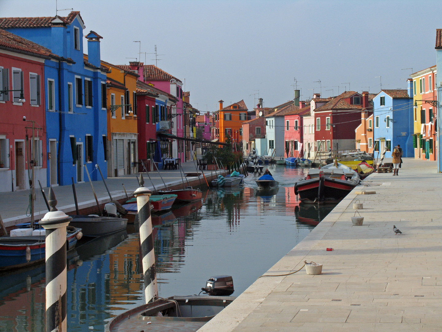 schöne Häuser auf Burano