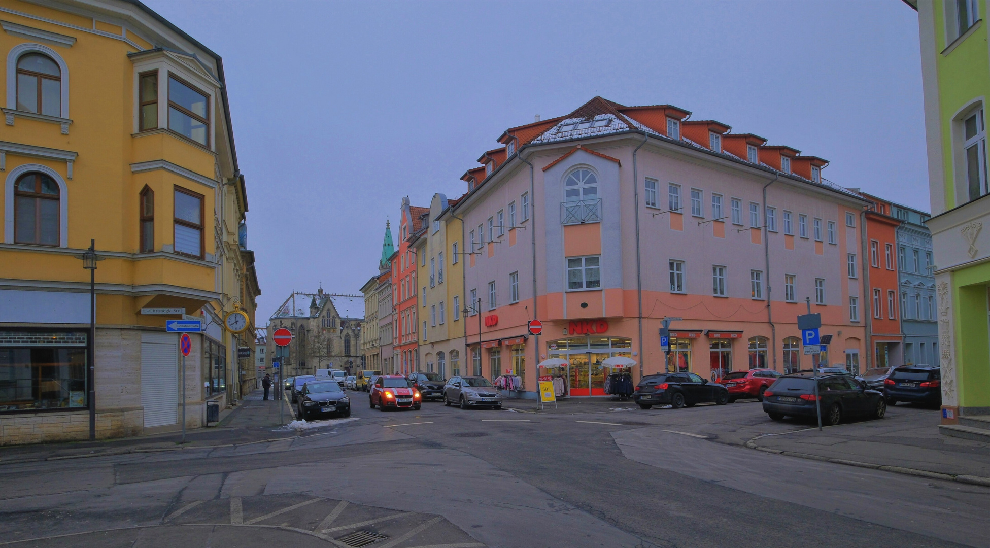 schöne Häuser in Meiningen