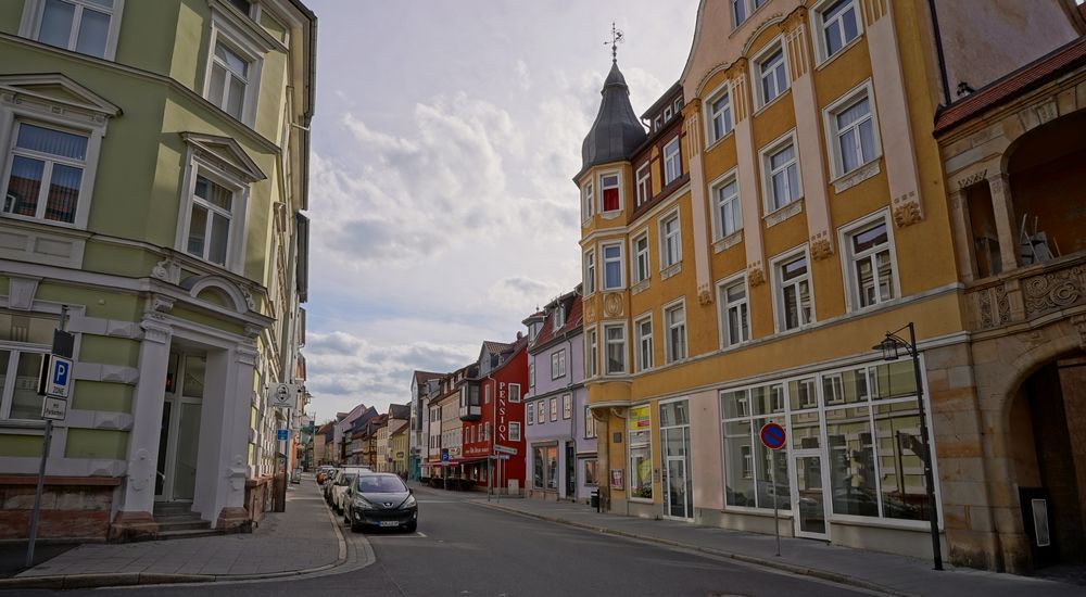 schöne Häuser in Meiningen (casas hermosas en Meiningen)