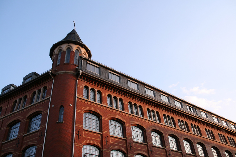 Schöne Hausfront in Mainz