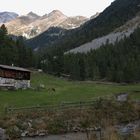 schöne idyllische Almhütte