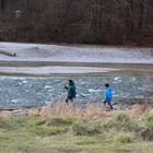 Schöne Isar im Winter