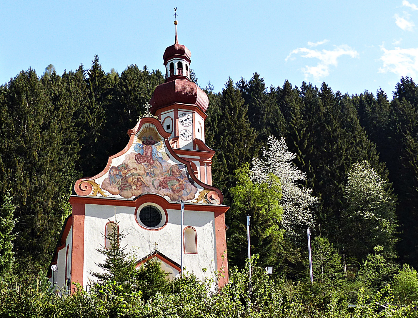 Schöne Kirche im Sellrain