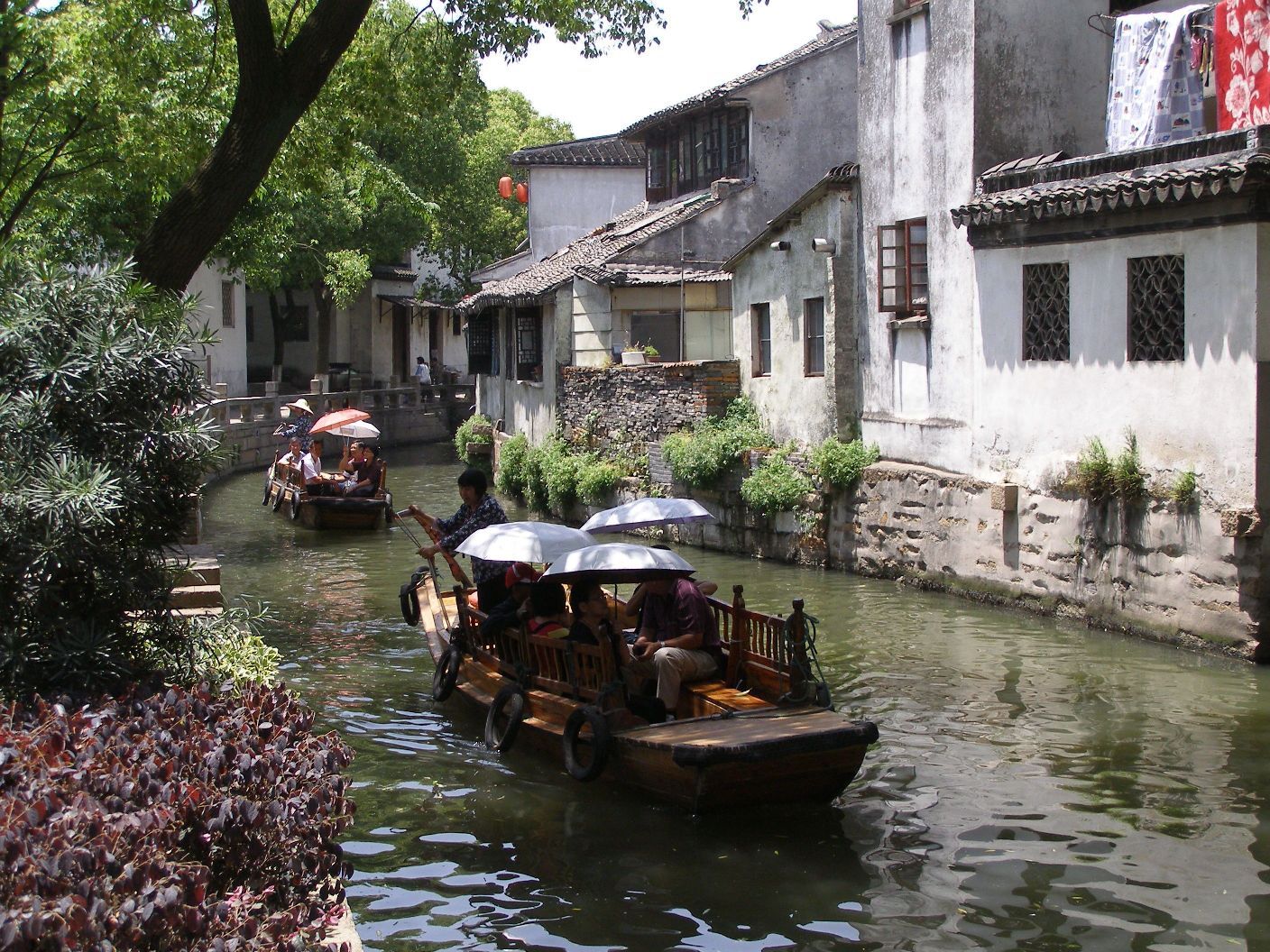 Schöne kleine Stadt Tongli