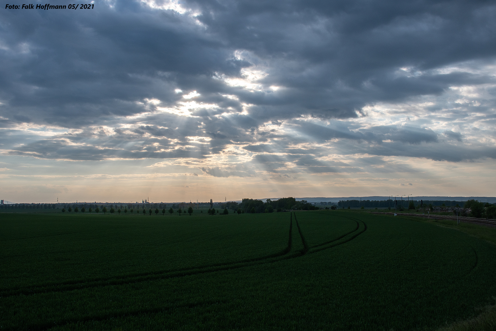 Schöne Lichtverteilung