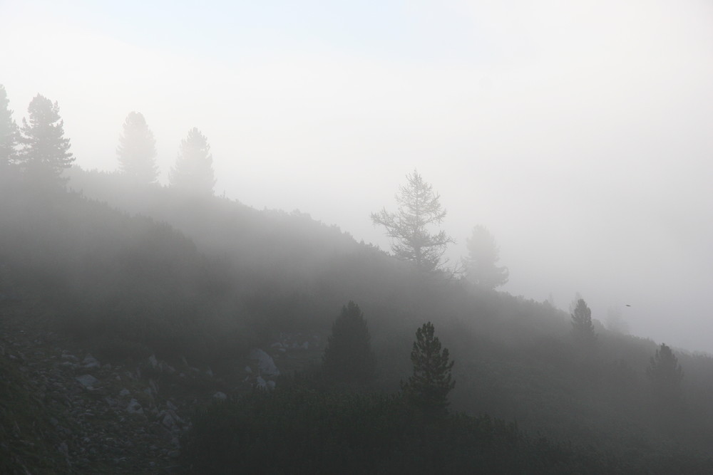 Schöne Morgenstimmung auf der Fanes-Alm