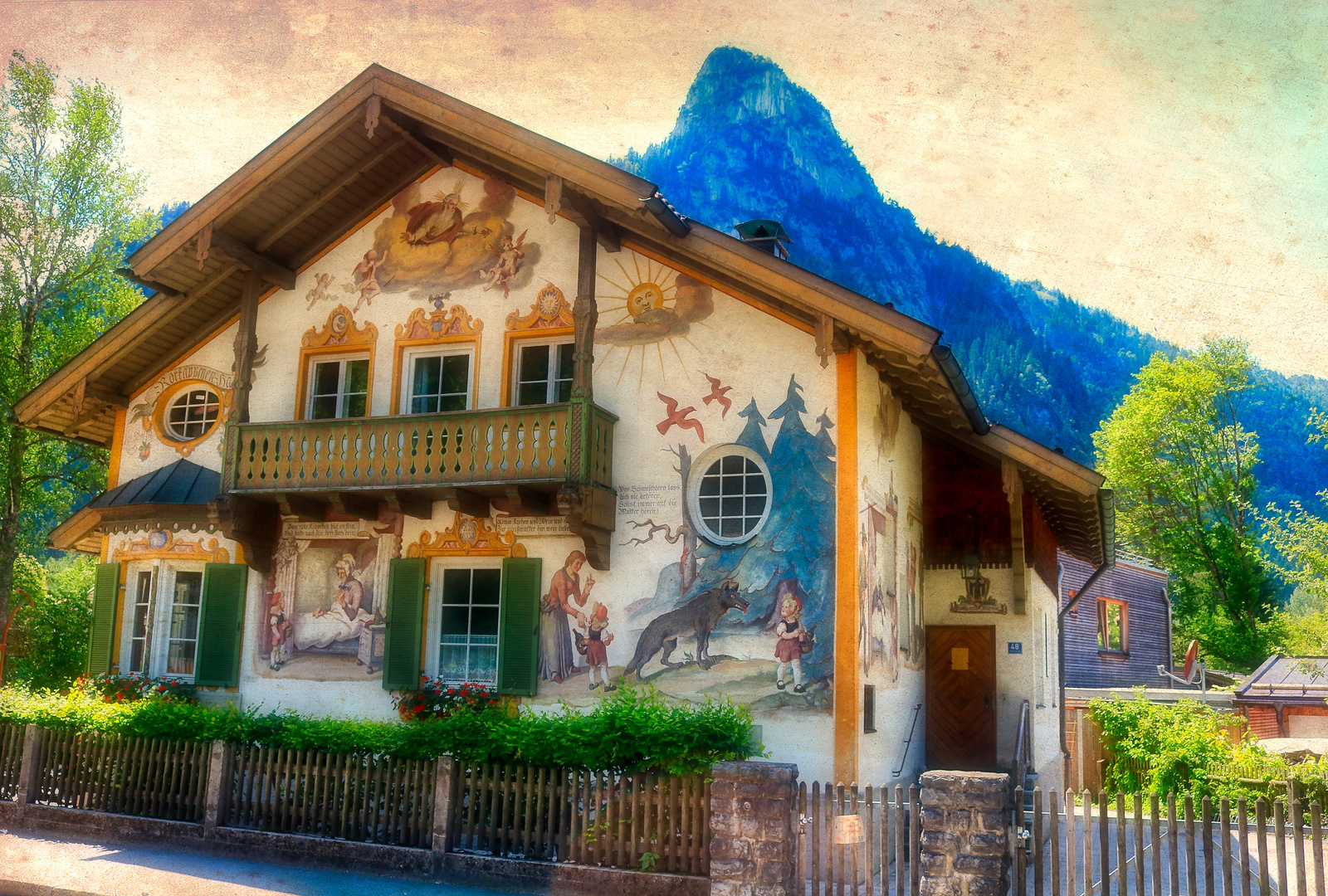 schöne Motive in Oberammergau