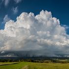 schöne Regenwolke