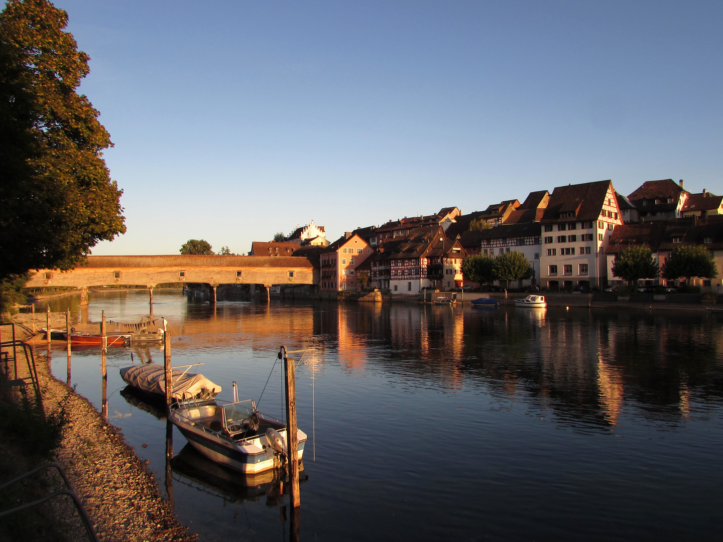 Schöne Schweiz: Diessenhofen (Hochrhein) 1 Foto & Bild | world, abendstimmung, schweiz Bilder ...