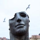 Schöne Skulptur  des zeitgenössischen Künstlers Igor Mitoraj „Centurione I“