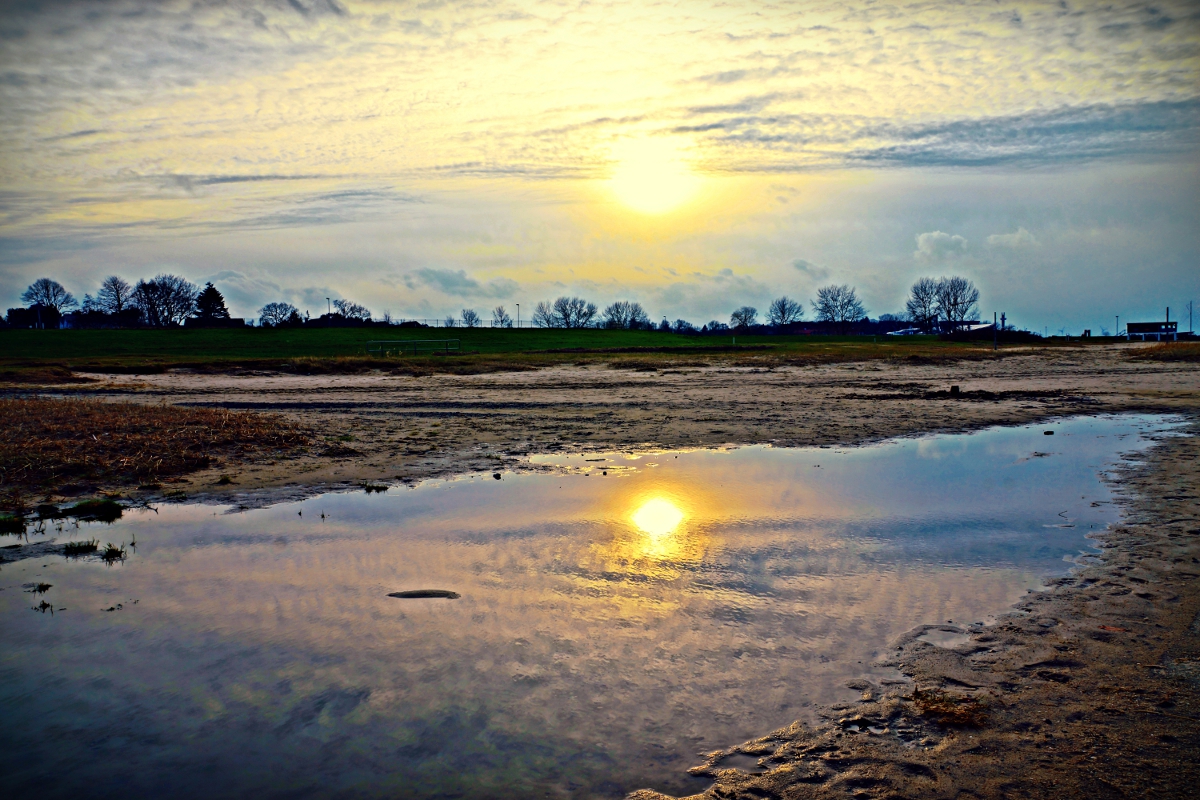 schöne Spiegelung